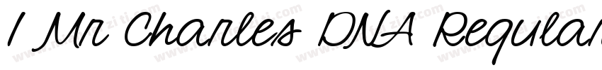 1 Mr Charles DNA Regular字体转换